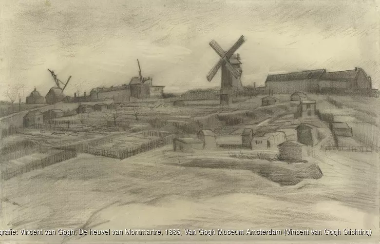 Nieuwe tekening Van Gogh ontdekt