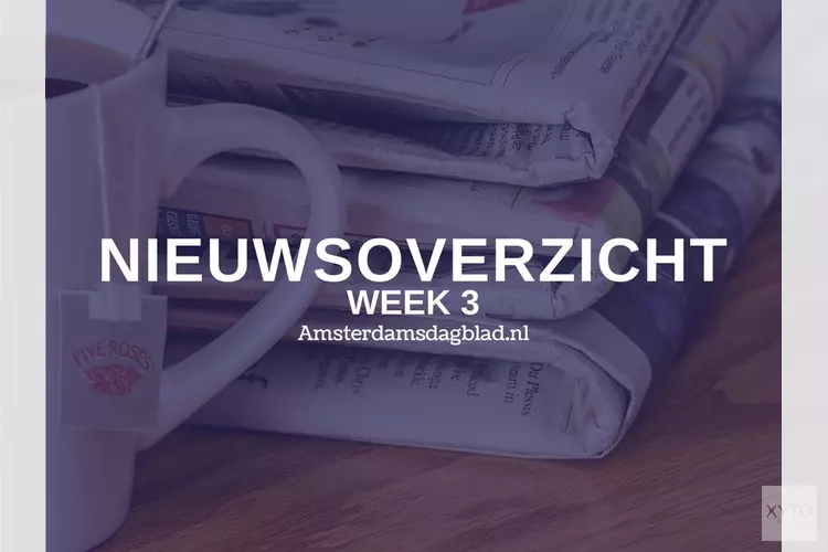 Dit was het nieuws van week 3