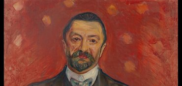 Portret van Felix Auerbach door Edvard Munch nieuwste aanwinst in collectie Van Gogh Museum