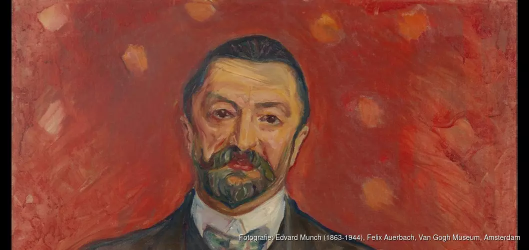 Portret van Felix Auerbach door Edvard Munch nieuwste aanwinst in collectie Van Gogh Museum