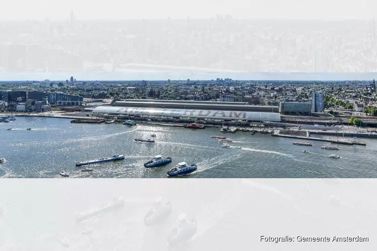 Nieuwe fiets- en voetgangersbrug over Noordhollandsch Kanaal