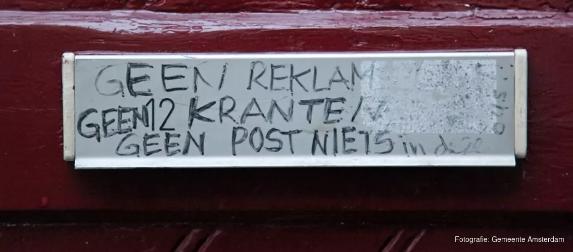Amsterdammers zeggen ja tegen ja/ja-sticker