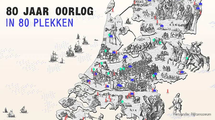 80 jaar oorlog in 80 plekken