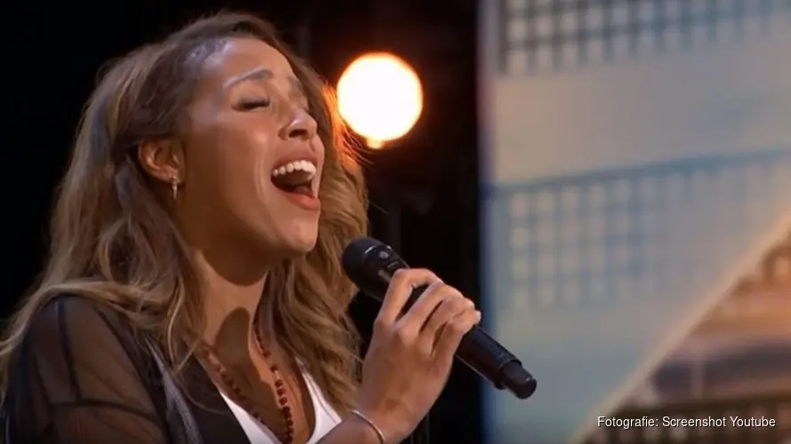 Glennis Grace maakt indruk bij liveshow America's Got Talent