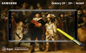 KPN en Samsung lanceren Hollandse meesterwerken Rijksmuseum op Galaxy smartphones
