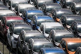 Lange file op A1 bij Muiderberg door ongeluk