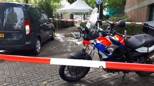 Motoragent schiet verdachte neer op de De Wittenkade