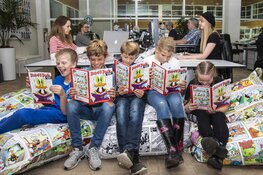 Zes 11-jarigen uit Amsterdam werkten mee aan Dyslexie special van Donald Duck