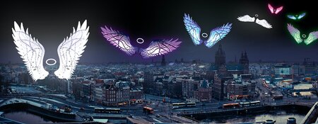 #BeKind2019: engelen strijken neer in Amsterdam