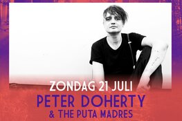 Peter Doherty & The Puta Madres toegevoegd aan programma Live at Amsterdamse Bos