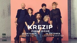 Krezip kondigt tweede show aan in Ziggo Dome