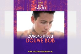 Douwe Bob toegevoegd aan programma Live at Amsterdamse Bos