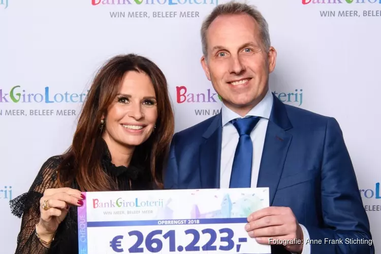 Ook in 2019 ontvangt de Anne Frank Stichting hulp van de BankGiro Loterij