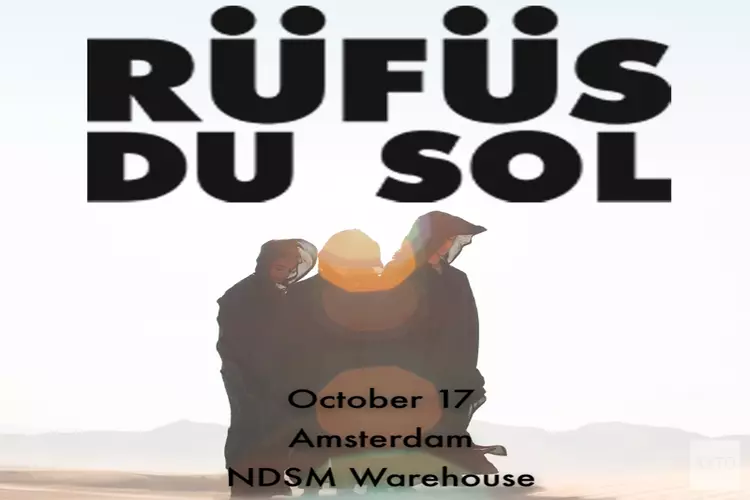 Rüfüs Du Sol live tijdens Amsterdam Dance Event