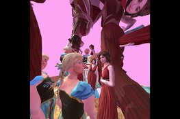 Kunstenaar Paul McCarthy in Eye Xtended met CSSC Coach Stage Stage Coach VR experiment Mary and Eve