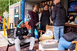 Op 8 juni feest in mobiele zeecontainer Zuidoost