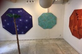 Guillaume Lo-a-Njoe in Arti et Amicitiae Artspace op het Rokin