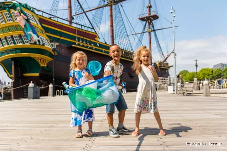 De gek-op-waterweken in Het Scheepvaartmuseum