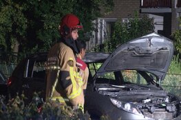Autobrand in Amsterdam-Geuzenveld