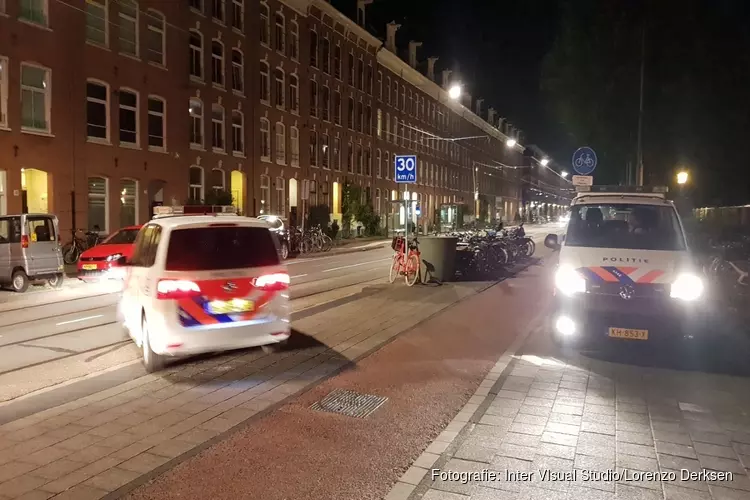 Waarschuwingsschoten gelost bij aanhouding in Amsterdam