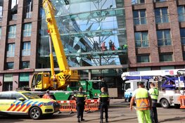 Bouwvakker gewond na val in pand Amsterdam