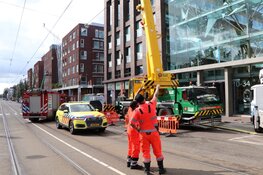 Bouwvakker gewond na val in pand Amsterdam