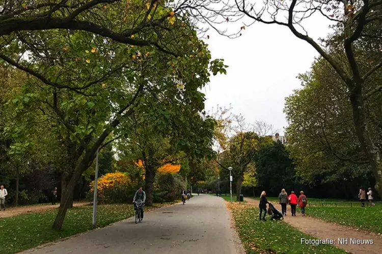 Daklozencamping Vondelpark van de baan