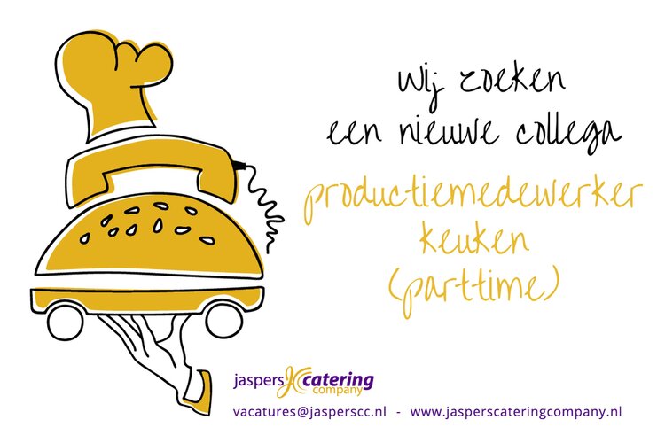 Productiemedewerker keuken, voor de locatie in Diemen, 24 uur