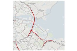 Chaos ring Amsterdam: uur vertraging door ongeluk oostkant A10