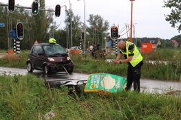 Pizzabezorger aangereden