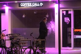Explosief afgegaan bij coffeeshop