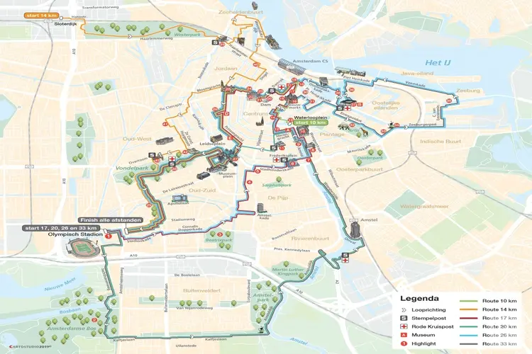 Deelnemerslimiet alle afstanden TCS Amsterdam Marathon bereikt