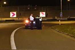 Motorrijder aangehouden na aanrijding