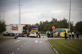 Gewonde bij aanrijding op de Folkstoneweg op Schiphol