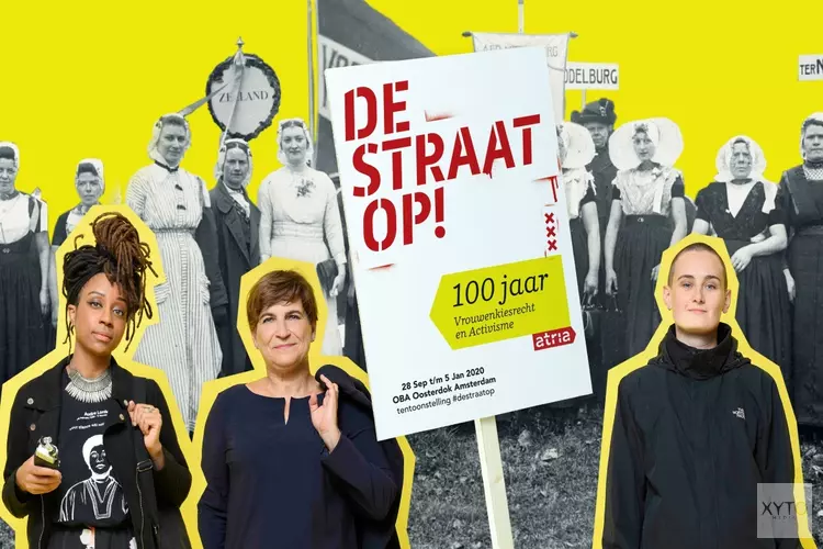 Atria presenteert tentoonstelling de straat op! 100 jaar vrouwenkiesrecht en activisme