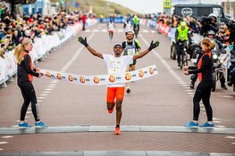 Razendsnelle Ethiopische marathonlopers vastgelegd voor TCS Amsterdam Marathon