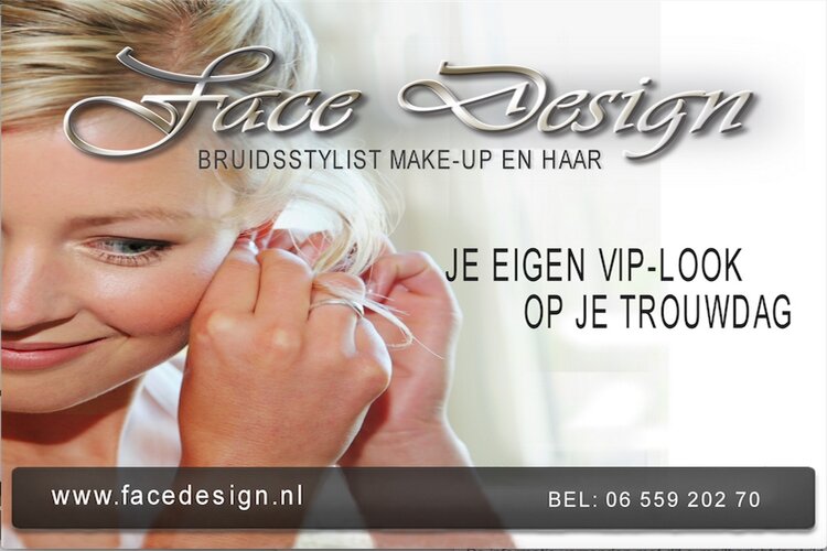 FACEDESIGN voor een stralende VIP-look op jouw mooiste dag!