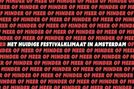 Vunzige Deuntjes schrijft open brief aan Amsterdam over festivalbeleid