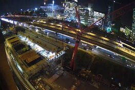 Werkzaamheden Zuidasdok van start: A10 Amsterdam-Zuid drie dagen dicht