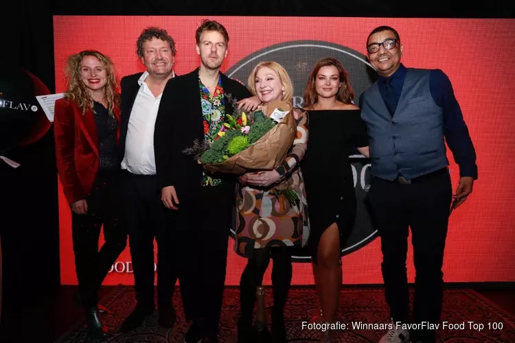 Janny van der Heijden winnaar FavorFlav Food Top 100