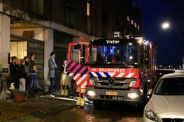Gewonde bij brand in woning Amsterdam