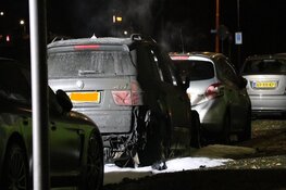 Auto&#39;s in brand in Amstelveen door vuurwerk