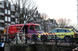 Drenkeling uit water Korte Prinsengracht gehaald