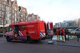 Drenkeling uit water Korte Prinsengracht gehaald