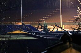 Schuur in brand aan Holendrechterweg