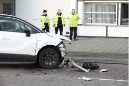 Ongeval met drie auto's Rhoneweg