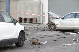 Ongeval met drie auto's Rhoneweg