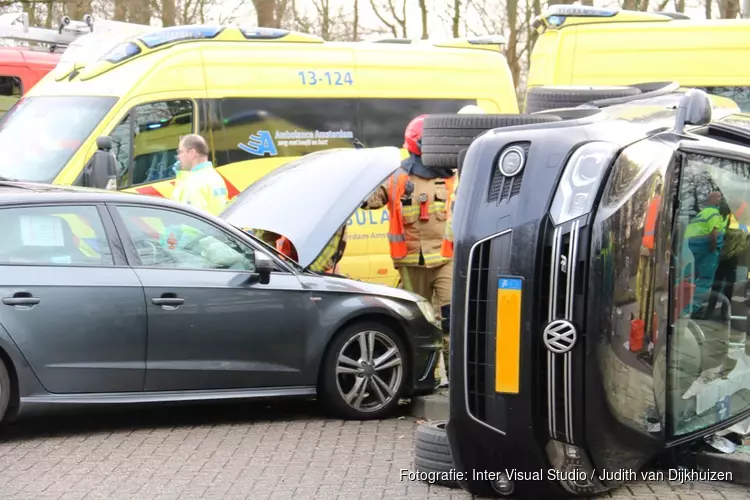 Gewonde na ongeval Zuiderzeeweg