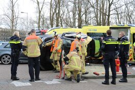 Gewonde na ongeval Zuiderzeeweg