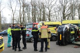 Gewonde na ongeval Zuiderzeeweg